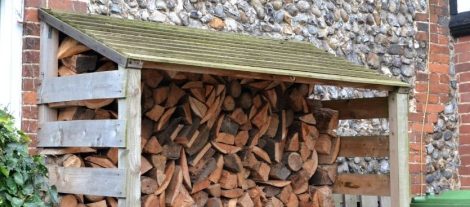 Carbones Todo en Negro | Como conservar la lena en casa Como conservar la leña en casa